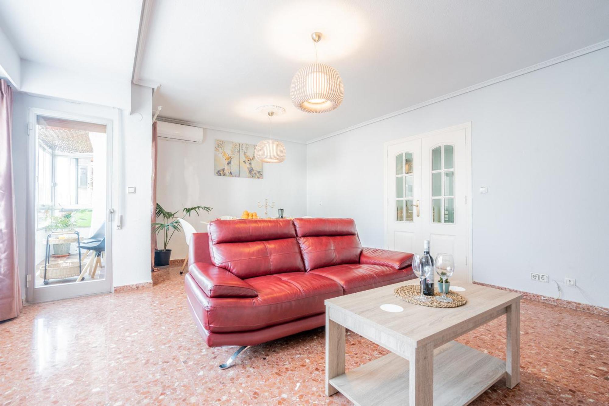 Apartamento Familiar En Avenida Del Puerto 瓦伦西亚 外观 照片